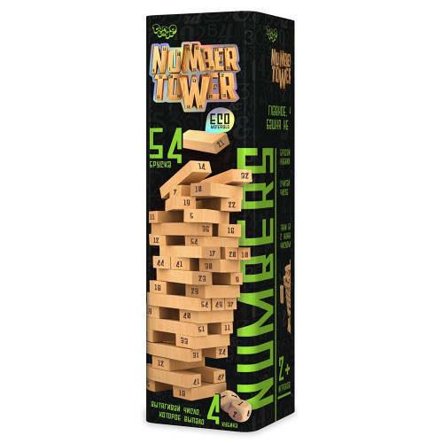 Розвиваюча настільна гра "NUMBER TOWER"