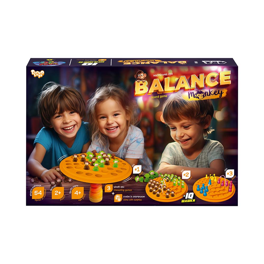 Розвиваюча настільна гра "Balance Monkey"