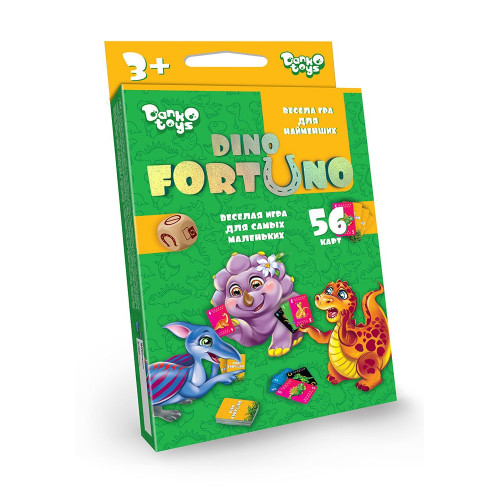 Розвиваюча настільна гра "Dino Fortuno"