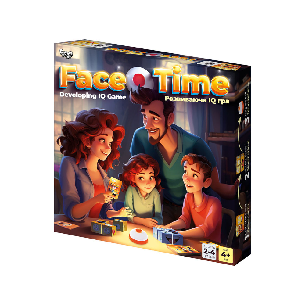 Розвиваюча настільна гра "Face Time"
