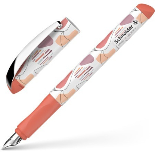 Ручка чорнильна з капсулою SCHNEIDER GLAM перо корпус грейпфрут (S167757)