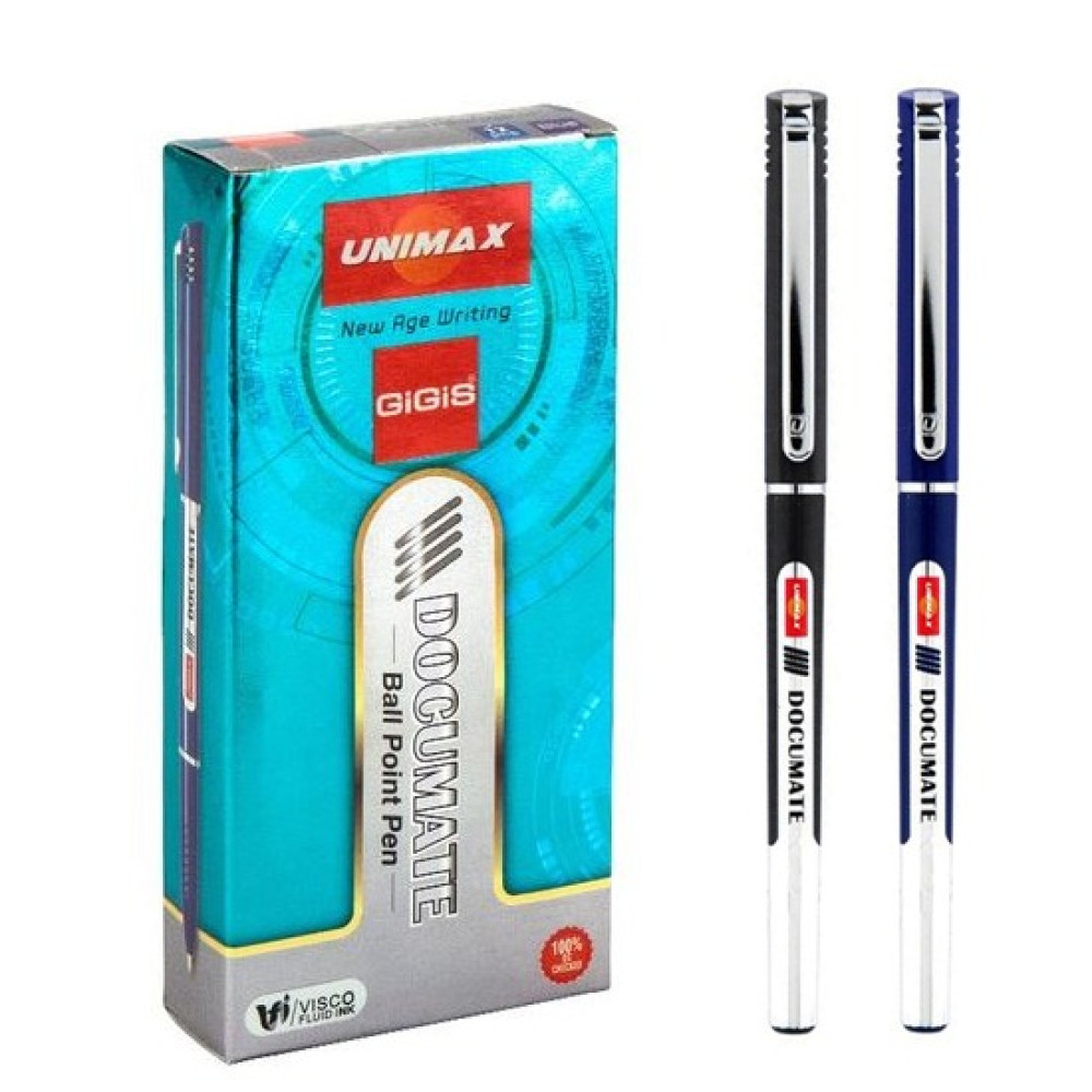 Ручка кулькова Unimax Documate синя