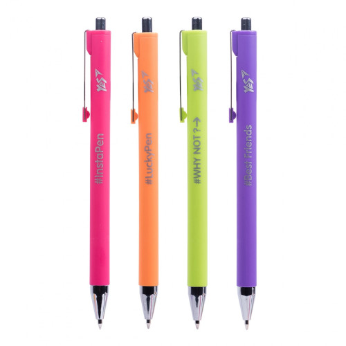 Ручка кулькова YES "Lucky Pen", 0,7 мм, автоматична
