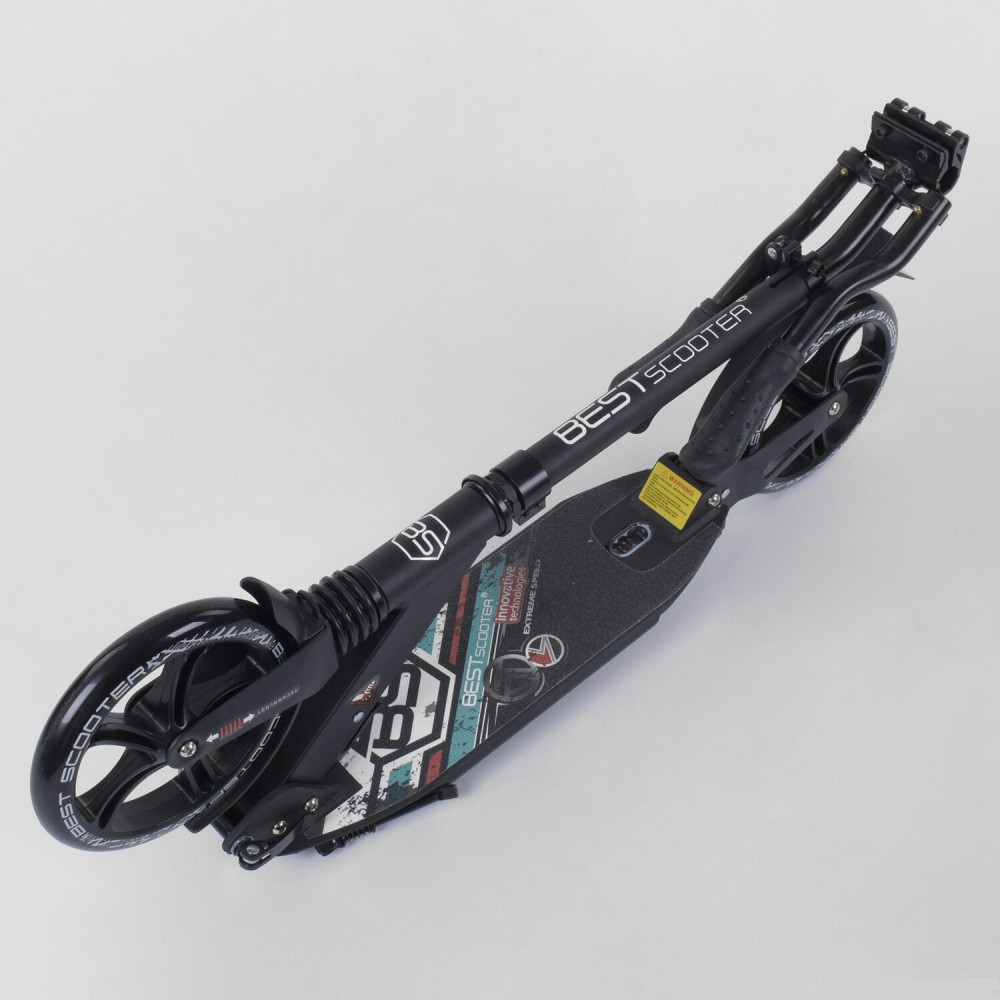 Самокат алюмінієвий 22788, Best Scooter, d коліс - 20см, колеса PU, 2 аммортизатора, в коробці - 1