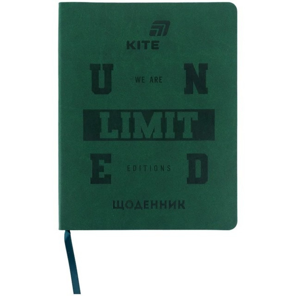 Щоденник шкільний Kite Unlimited м'яка обкладинка PU (K26-28
