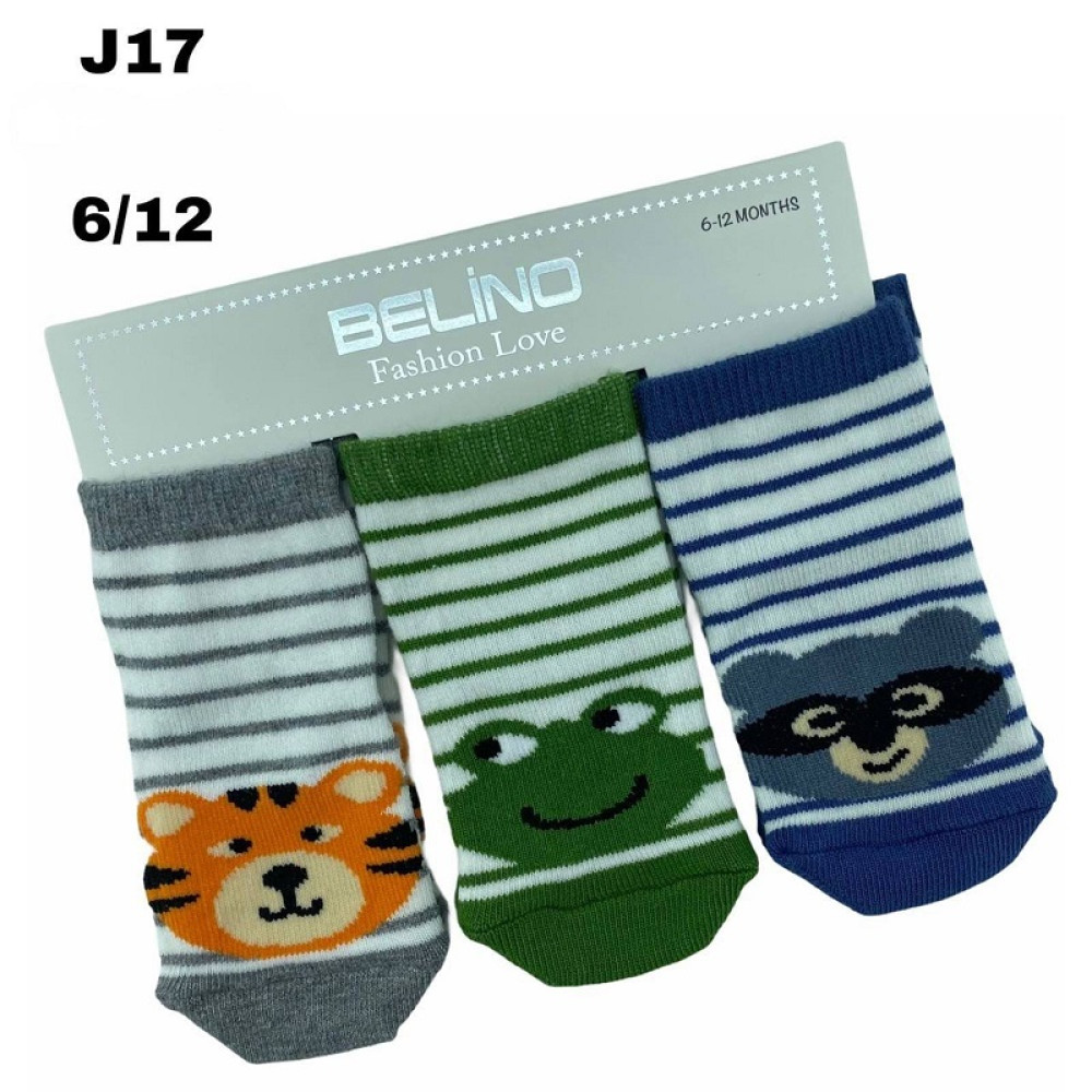 Шкарпетки BELINO mix (6-12 м) J-17