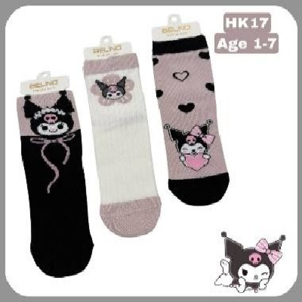 Шкарпетки для дівчаток бавовняні HK17