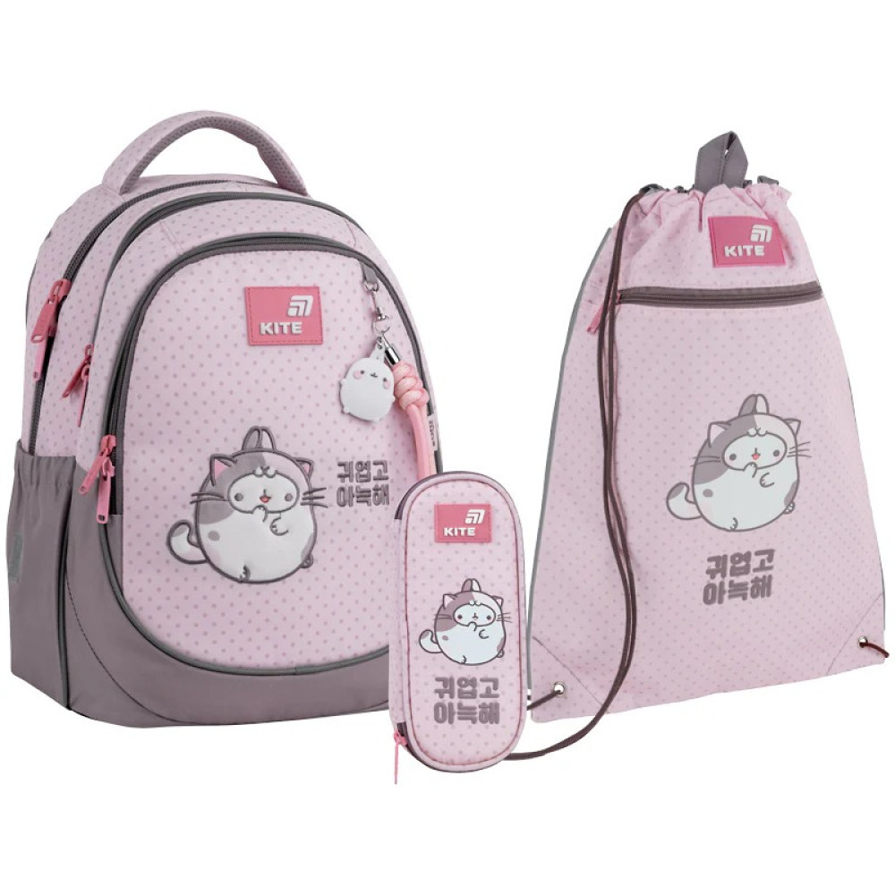 Шкільний набір 5в1 Kite Education Molang SET_ML26-700M