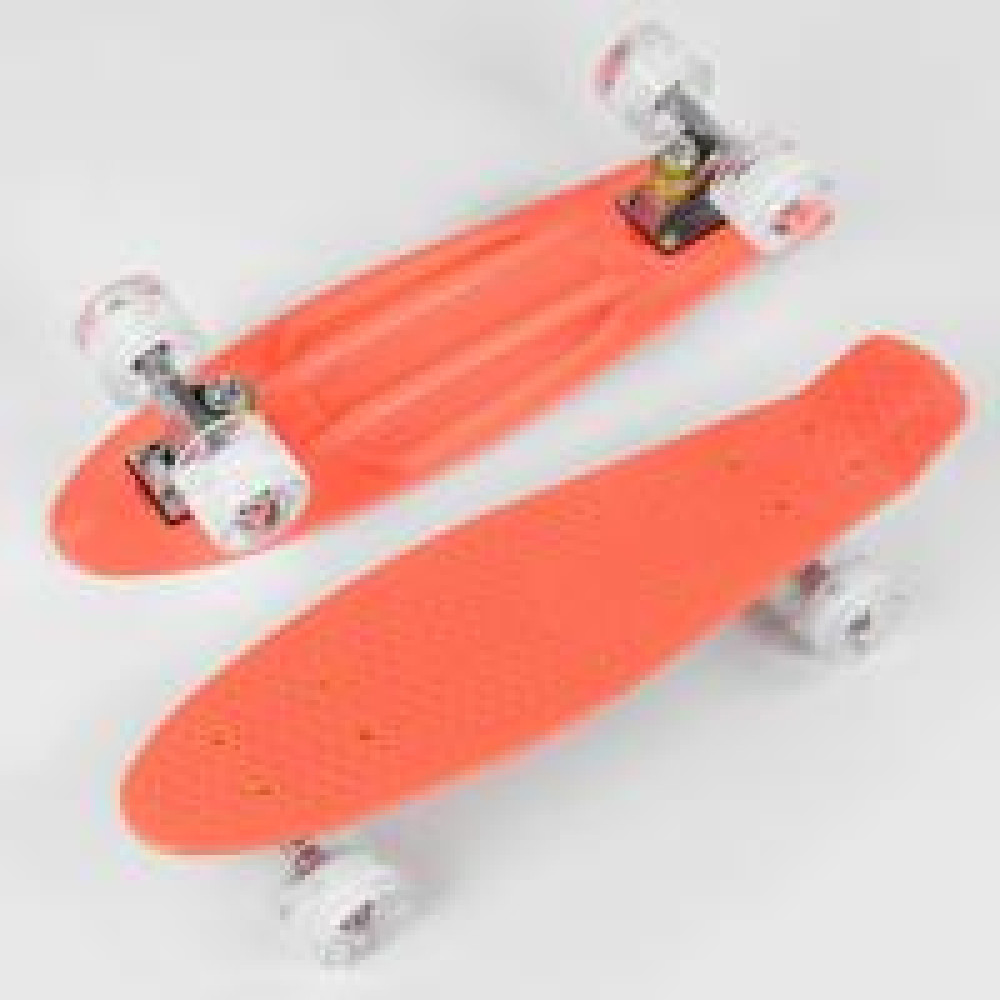 Скейт Пенні борд 1102 Best Board, дошка = 55 см, колеса PU зі світлом, діаметр 6 см - 0
