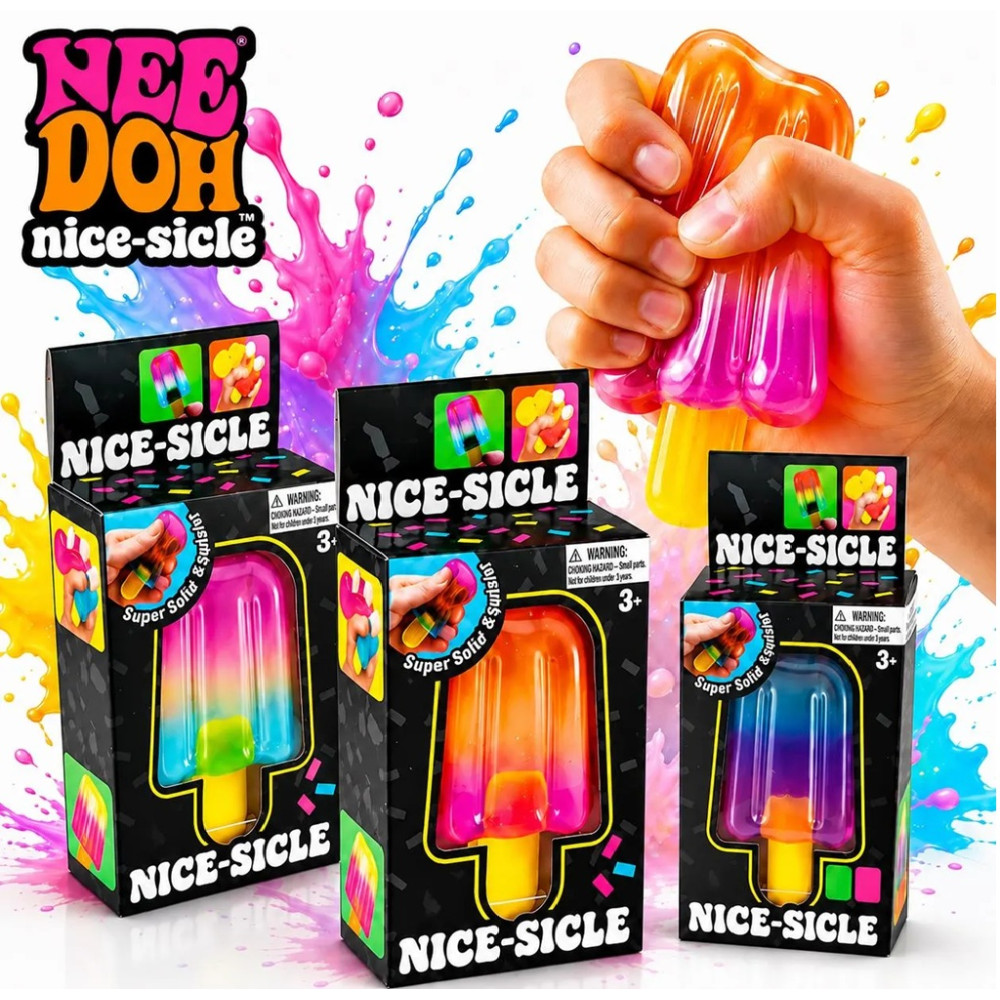 Сквіш Морозиво NeeDoh Schylling Nice-Sicle Ice Cream Squish