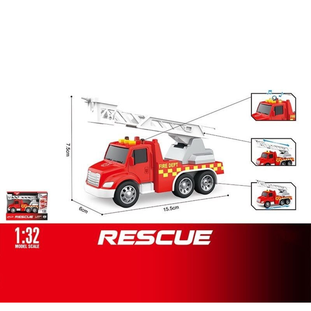 Спецтехніка WY 1143 A (96) масштаб 1:32, звуки, підсвічуванн