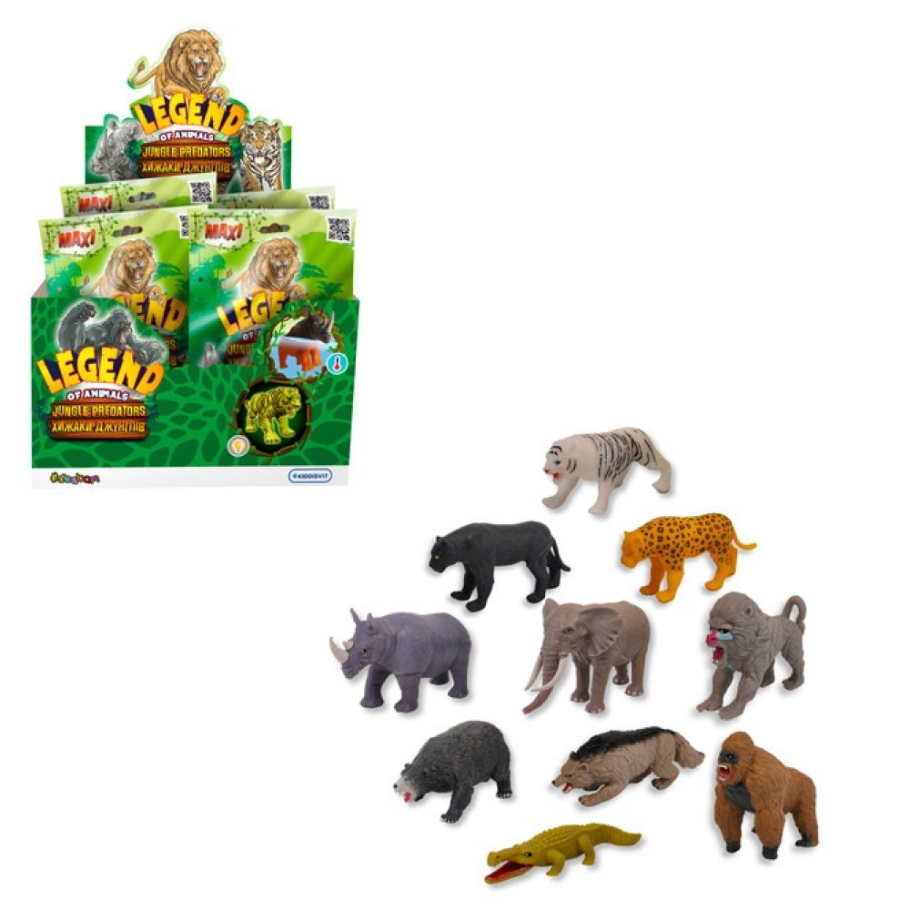 Стретч-іграшка KIDDI SBABAM LEGEND OF ANIMALS МАКСІ Хижаки д