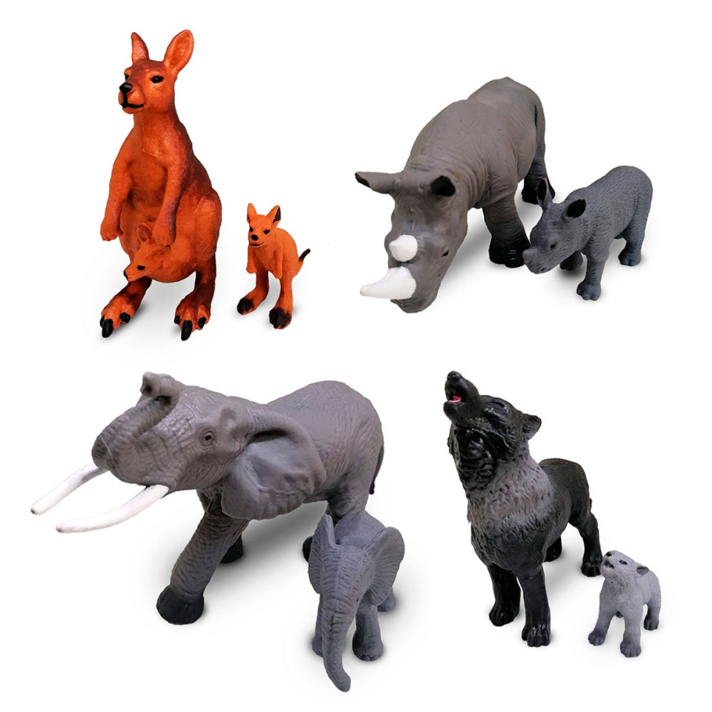 Стретч-іграшка у вигляді тварини Diramix The Epic Animals Родина тварин DIR-T-00006 - 2