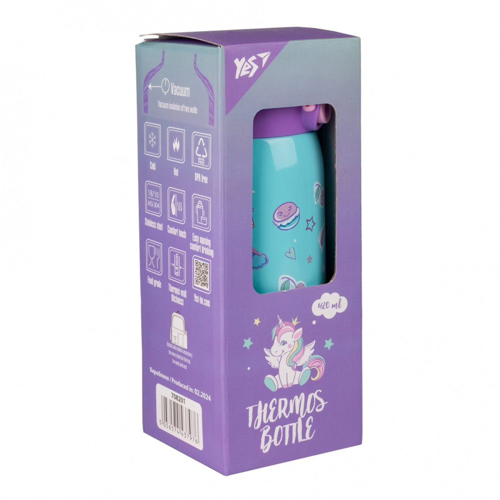 Термос Yes "Glamour" 420 мл - 0