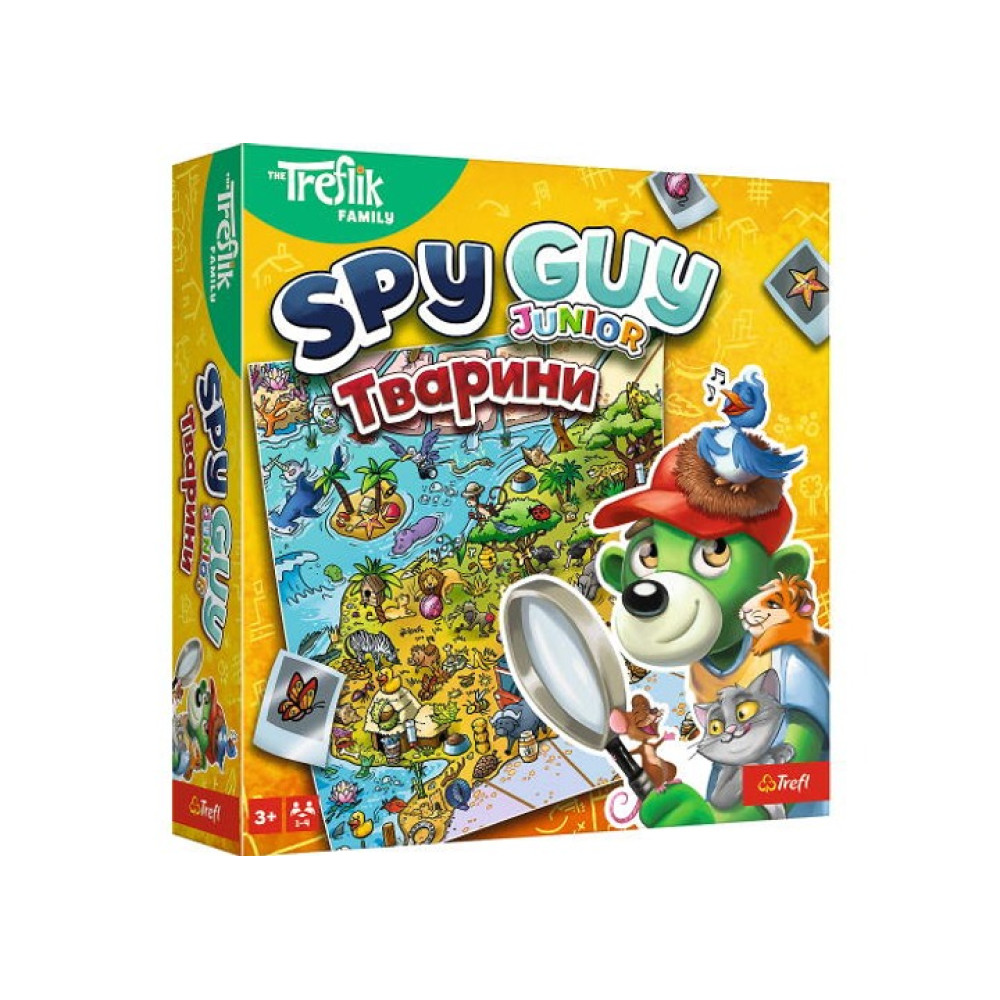 Настільна гра Spy Guy Тварини Trefl