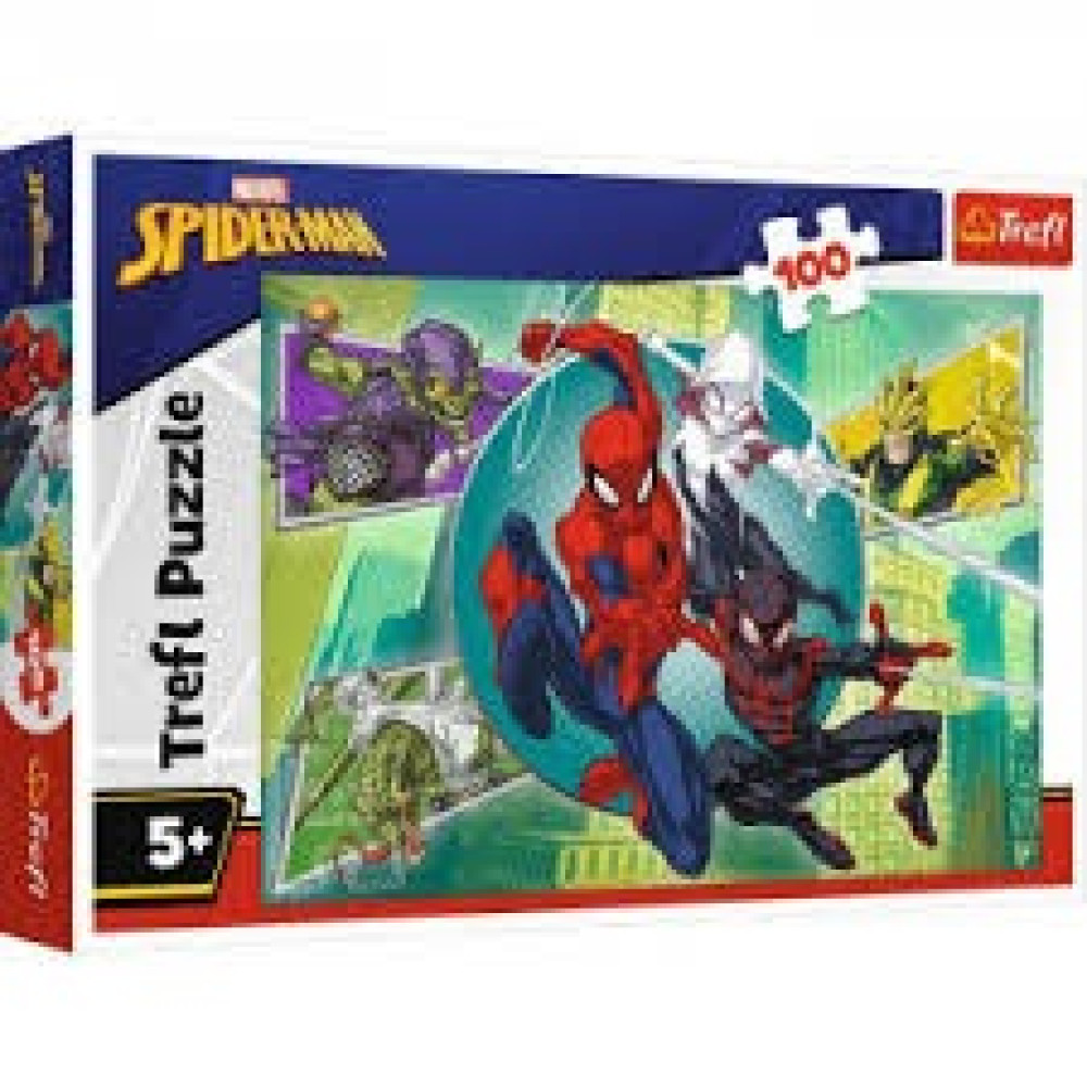 Trefl Пазли "100" Marvel Маска Людини-павука 16519