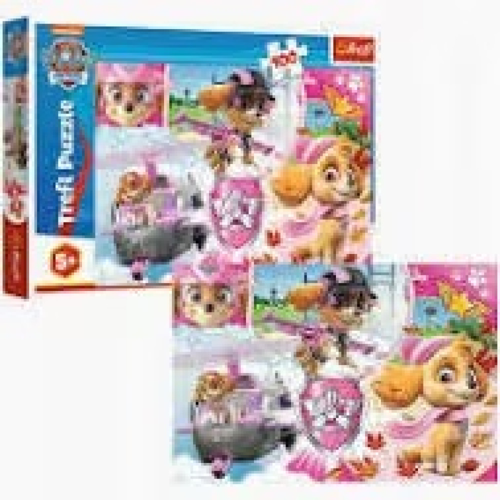 Trefl Пазли "100" PAW Patrol Безстрашні дівчата 16520 - 0