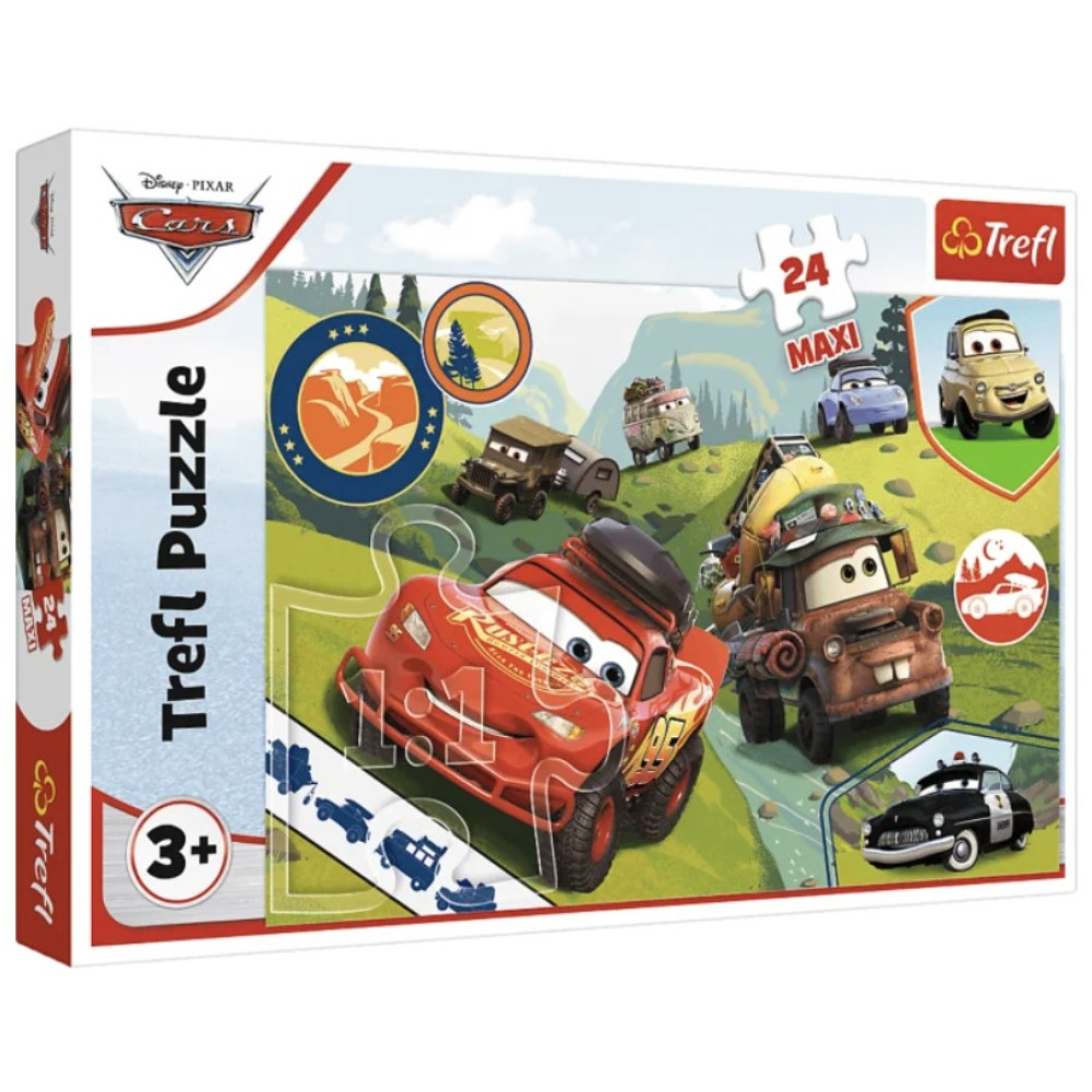 Trefl Пазли "24 Maxi" Cars Щасливі машинки 14352