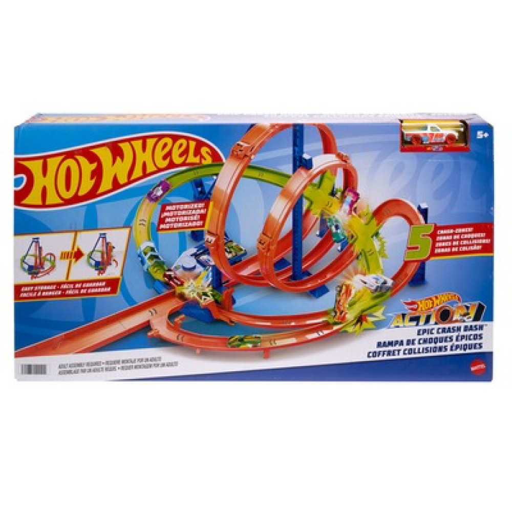 Трек "Гігантська петля" Шалені зіткнення Hot Wheels HNL97 - 0