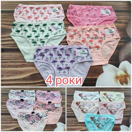 Труси для дівчинки BiyoKids mix (4 р) 3260T