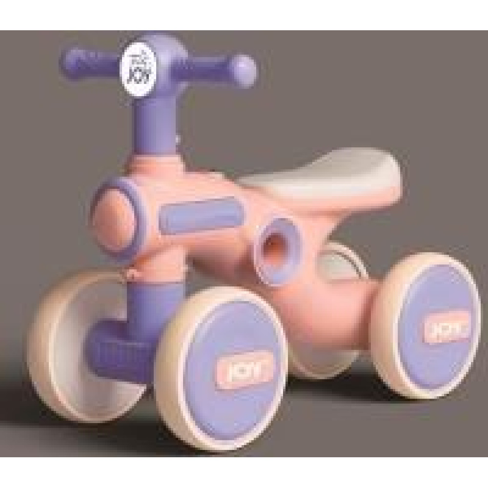 Біговел 4-х колісний JOY TL-66-300 (1) колеса 6’’ PU, рама пластикова, УКРАЇНСЬКЕ ОЗВУЧУВАННЯ та підсвічування, в коробці - 0