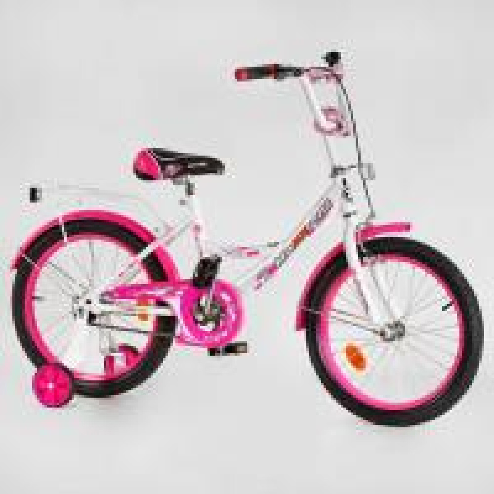 Велосипед 18" дюймів 2-х колісний MAXXPRO-N18-5, дзвіночок, дод, колеса, багажник - 0