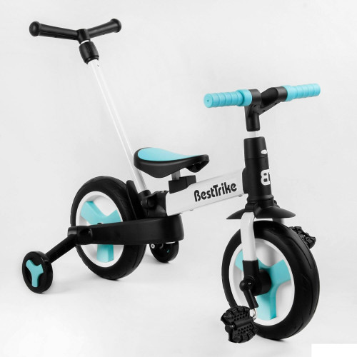 Велосипед-трансформер Best Trike 56659 (1) колеса PU 10'', батьківська ручка, знімні педалі