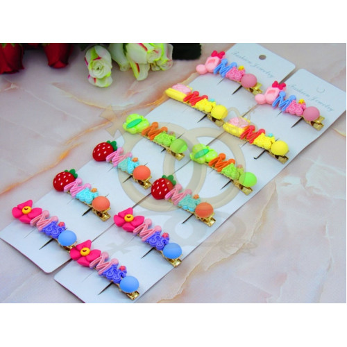 Заколка качечка мікс 5 см 1-5,4-18