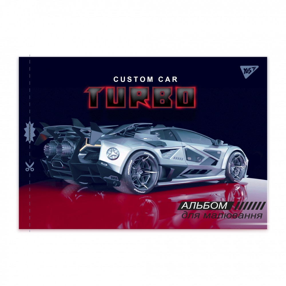 Зошит для малювання YES А4 28арк/100 скоба, з перфорацією (C - 0