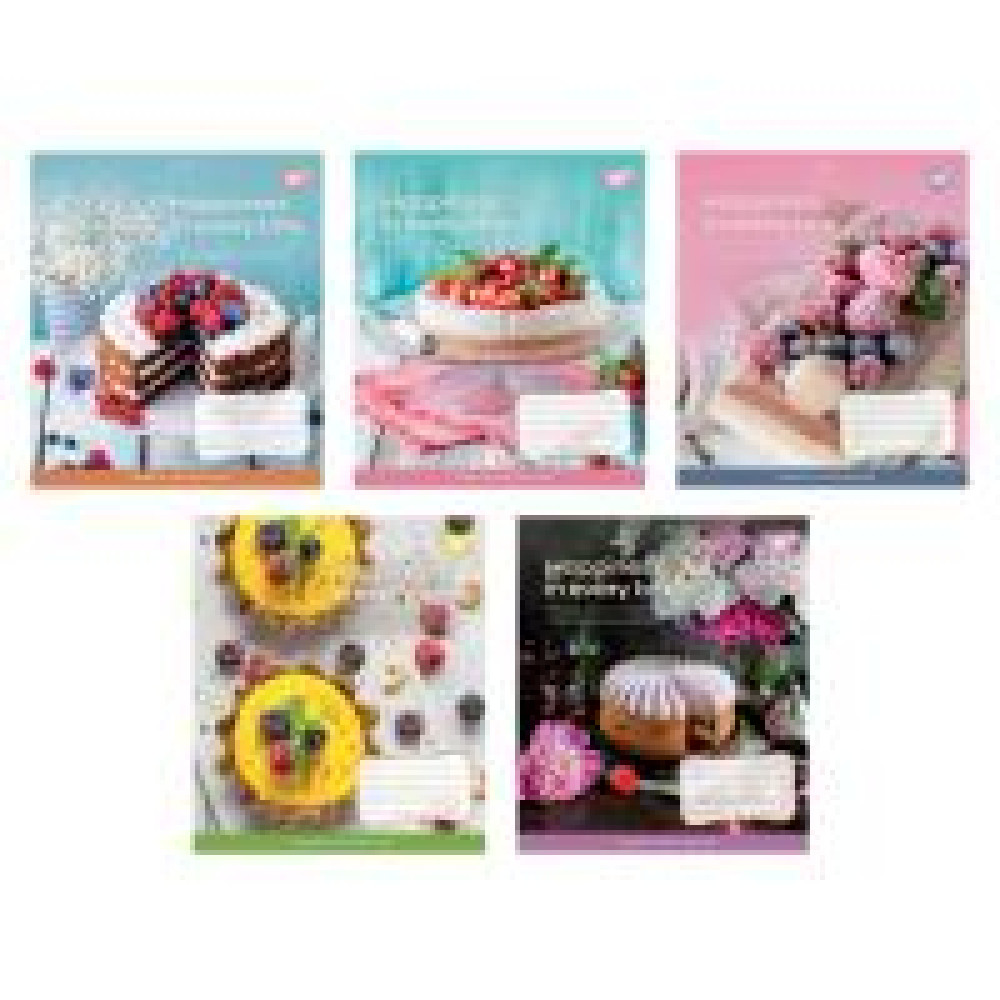 Зошит для записів А5/36 лін YES Desserts - 0