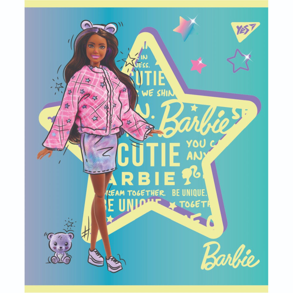 Зошит для записів Barbie А5 12 арк лінія YES - 4