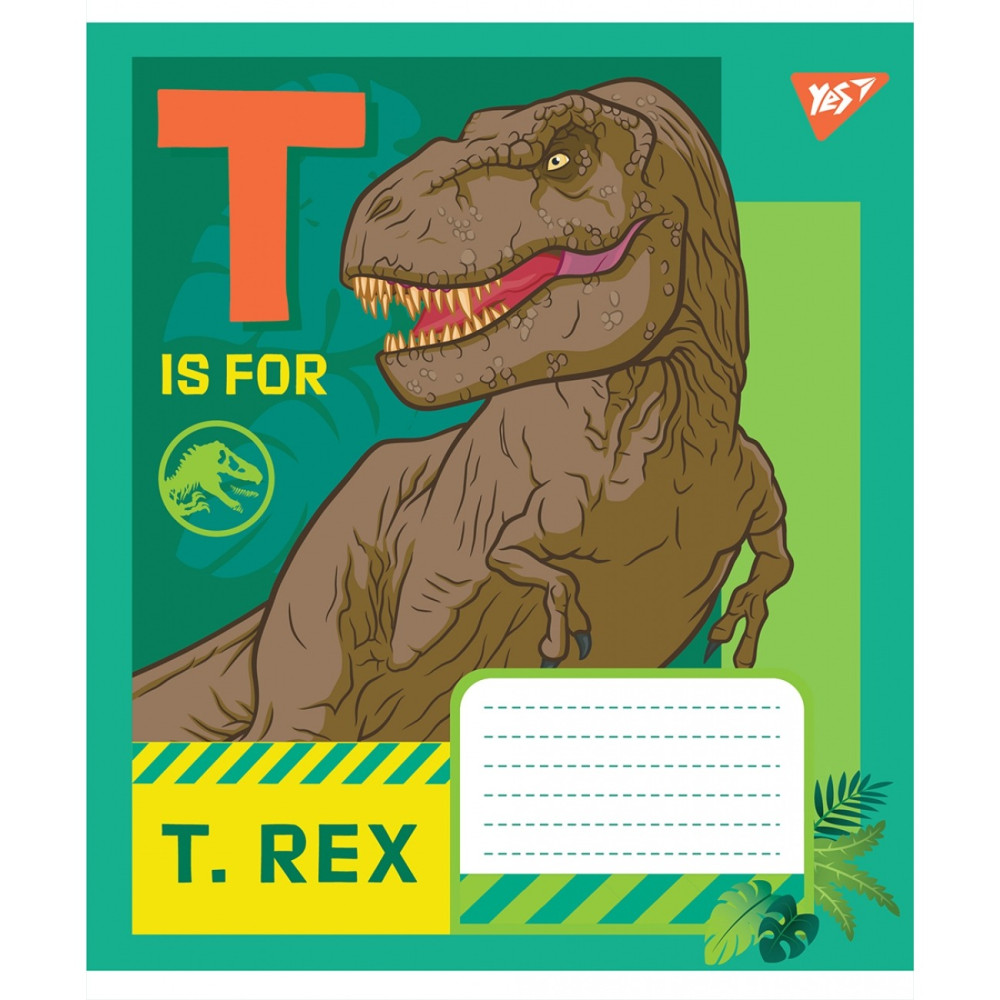 Зошит для записів Jurassic World А5 12 арк коса лінія YES - 4