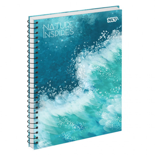 Зошит для записів Nature inspires А4 80 арк спіраль Yes