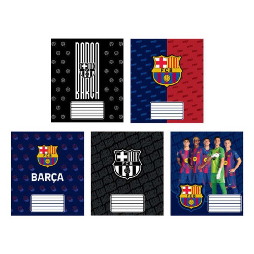 Зошит шкільний Kite FC Barcelona 18 аркушів лінія (BC26-237
