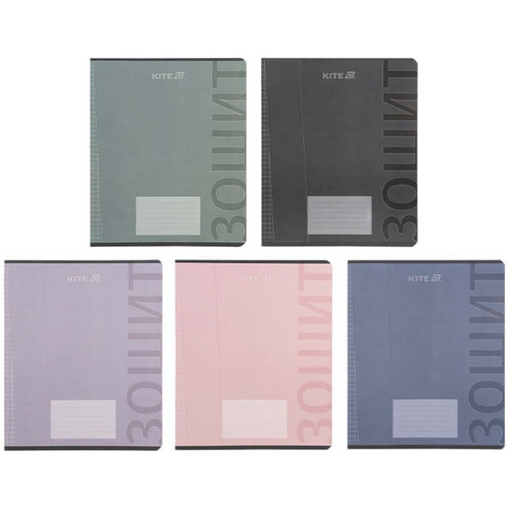 Зошит шкільний Kite One color 18 аркушів клітинка (K25-236-2)
