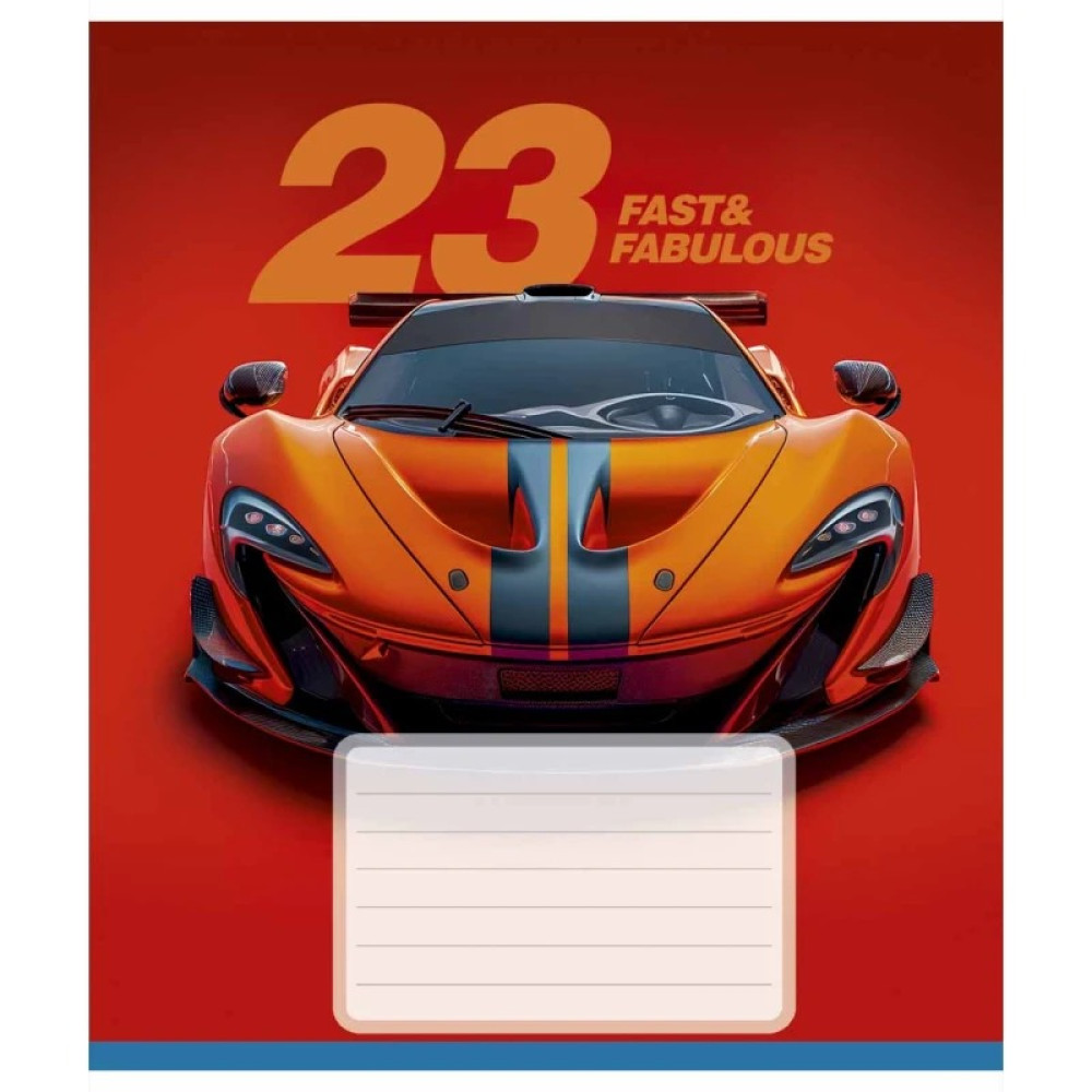 Зошит учнівський Fast 18 арк у клітинку ВД-лак Школярик - 1