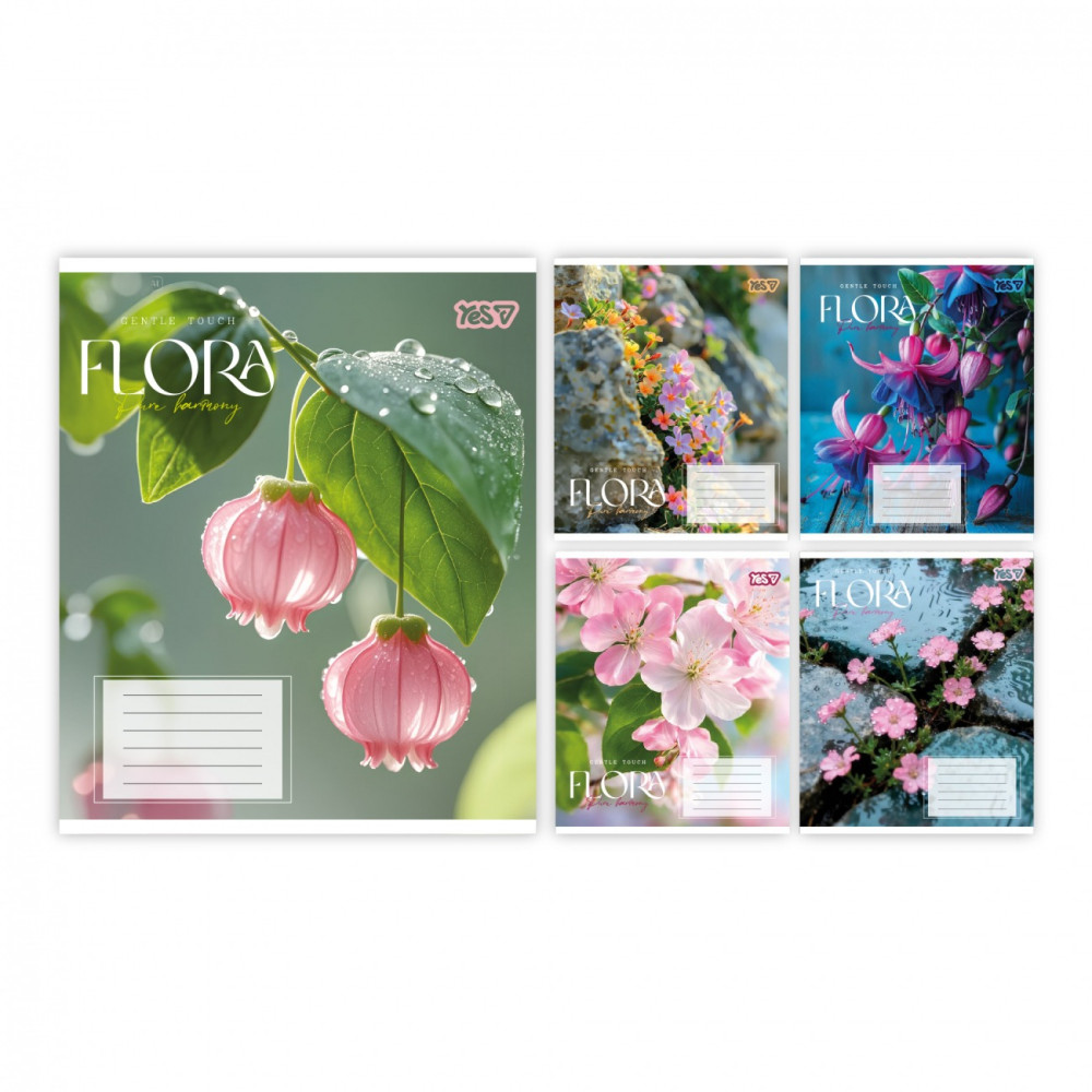 Зошит учнівський Flora А5 48 клітинка YES
