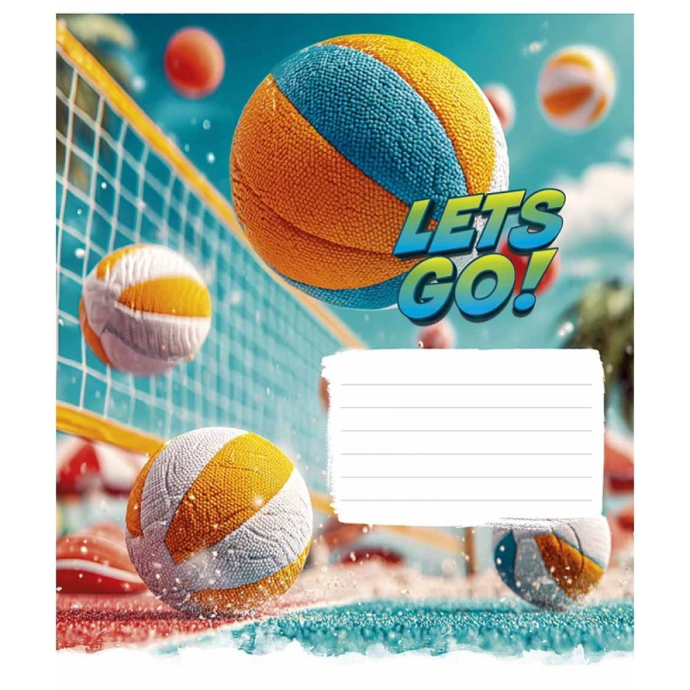 Зошит учнівський Lets Go 24 арк у клітинку ВД-лак Школярик - 4
