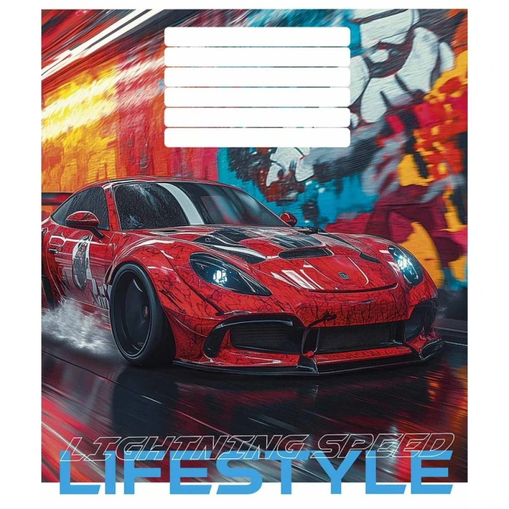 Зошит учнівський Lifestyle 24 арк у лінію ВД-лак Школяри - 4