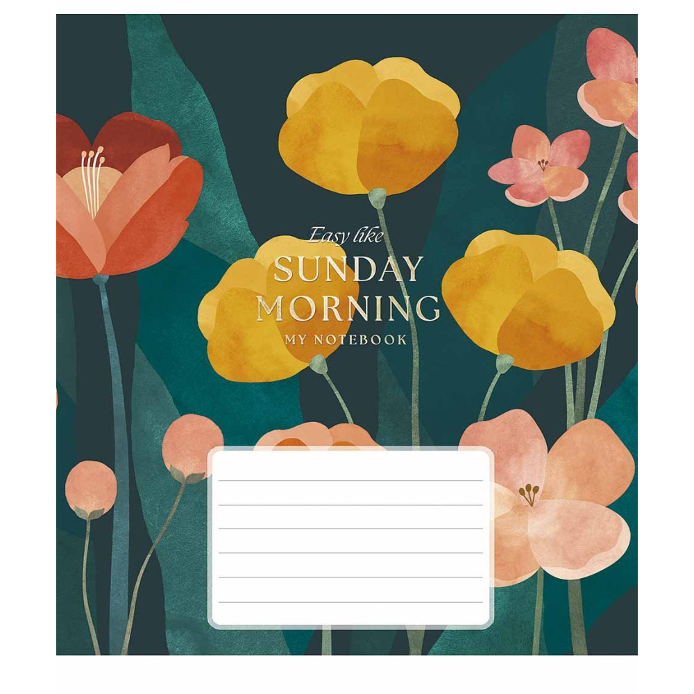 Зошит учнівський Morning 18 арк у клітинку УФ-лак Школярик - 1