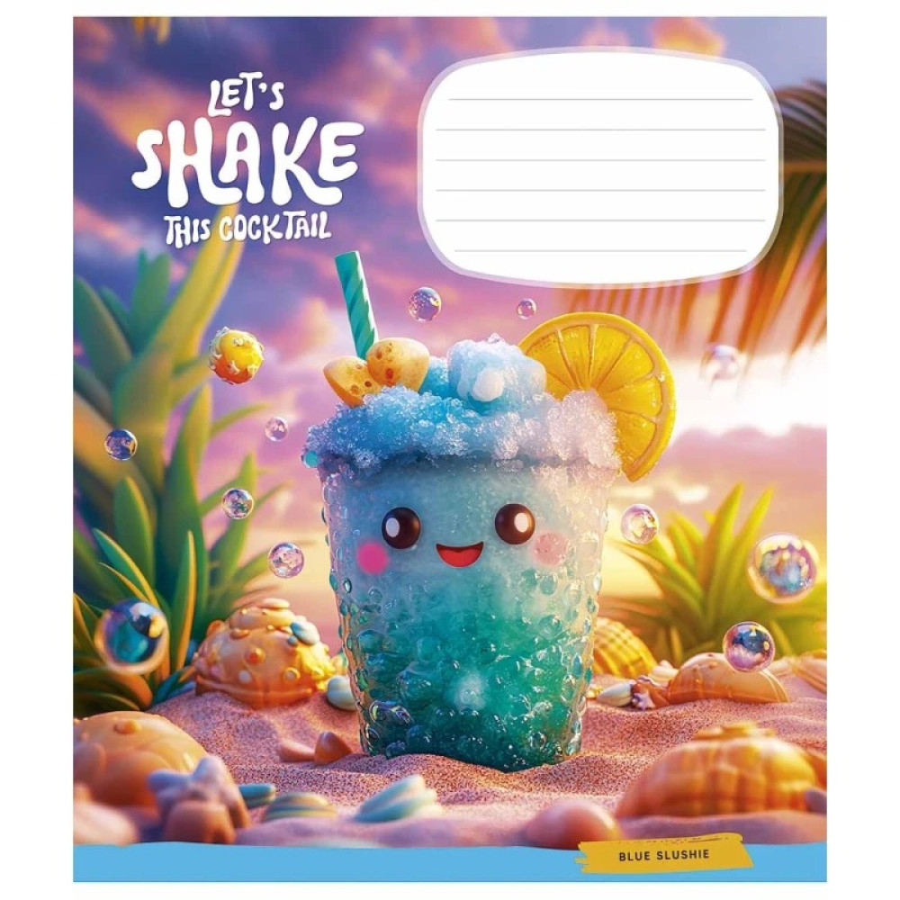 Зошит учнівський Shake 12 арк у клітинку  ВД-лак Школярик - 2