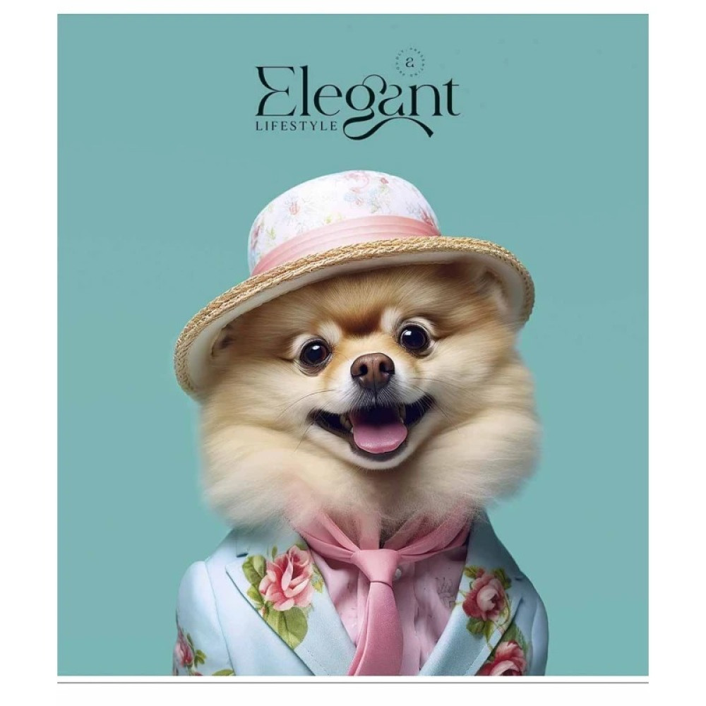 Зошит загальний Elegant 48 арк у клітинку УФ-лак Школярик - 3