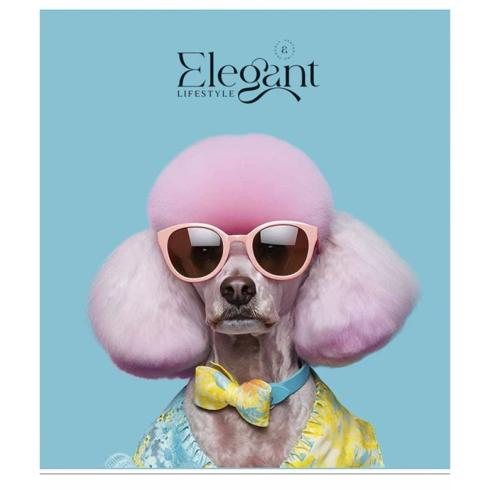 Зошит загальний Elegant 48 арк у клітинку УФ-лак Школярик - 0