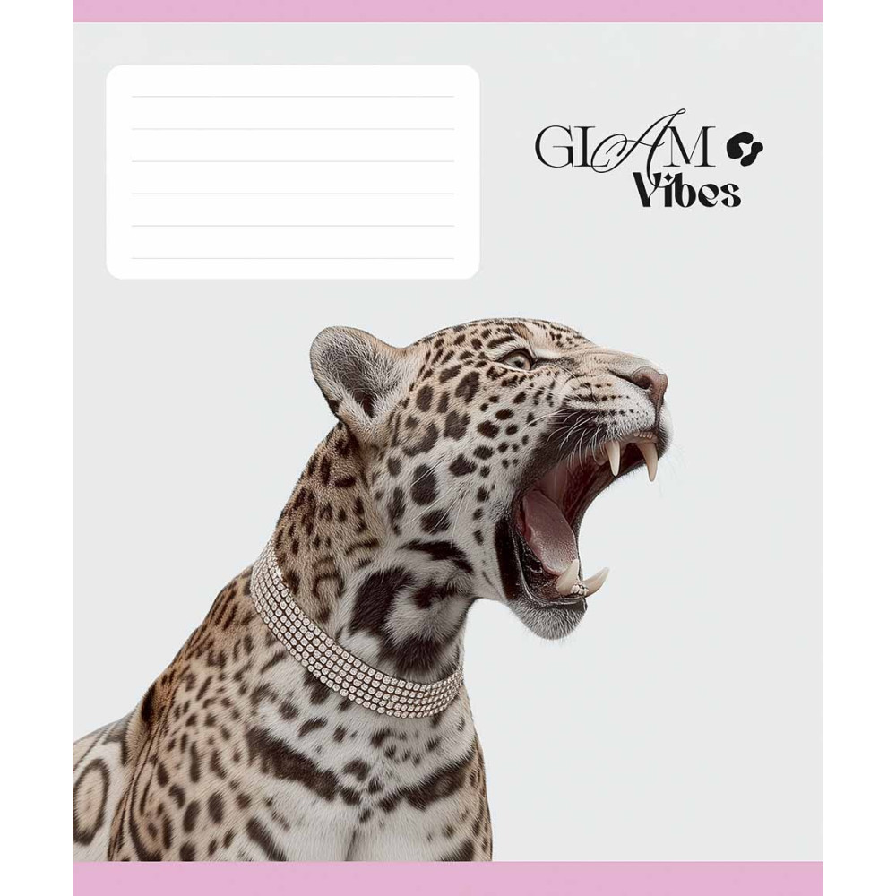 Зошит загальний Glam Vibes, 36 арк у лінію УФ-лак Школярик - 4