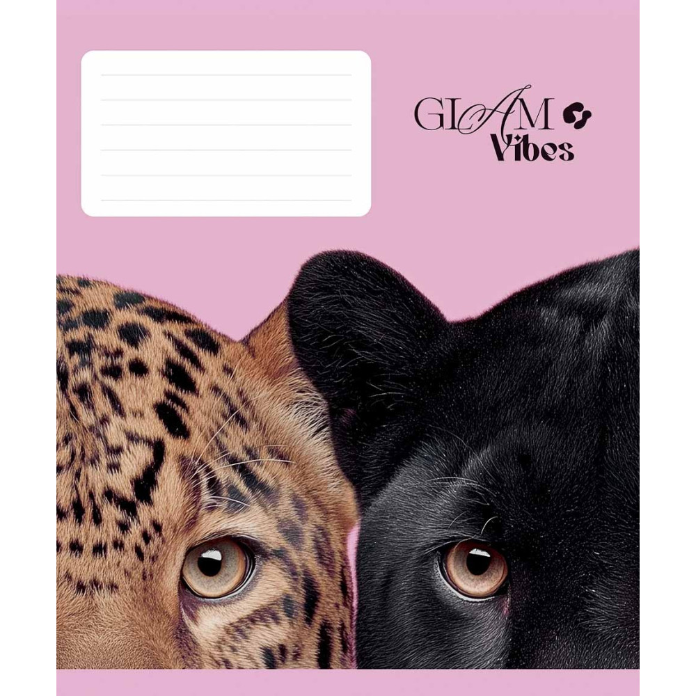 Зошит загальний Glam Vibes, 36 арк у лінію УФ-лак Школярик - 2