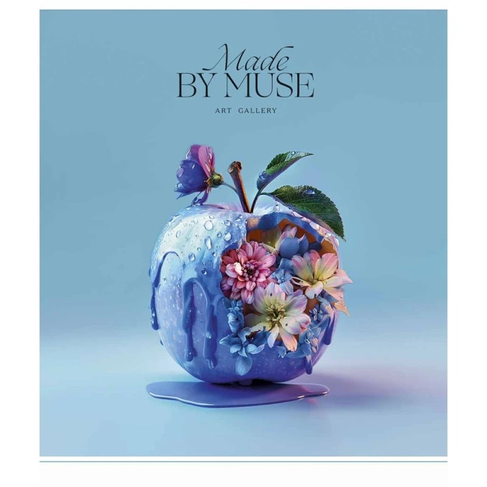 Зошит загальний Made by Muse 60 арк клітинка УФ Школярик - 0