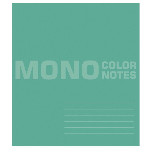 Зошит загальний Mono Color 36 арк у клітинку ВД-лак Школярик - 0
