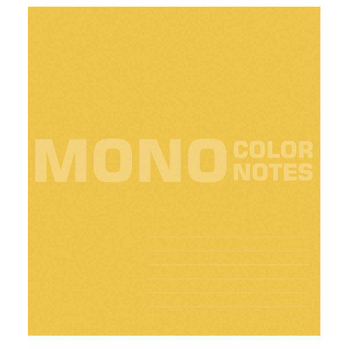 Зошит загальний Mono Color 36 арк у клітинку ВД-лак Школярик - 1