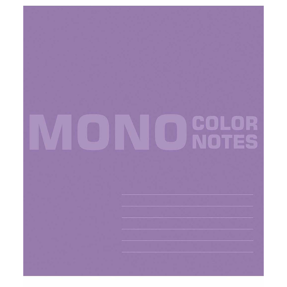 Зошит загальний Mono Color 36 арк у клітинку ВД-лак Школярик - 2