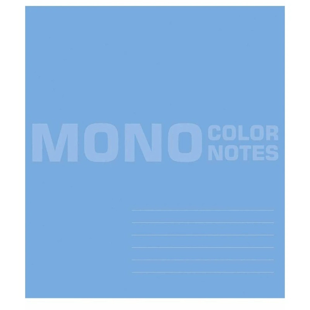 Зошит загальний Mono color, 36 арк у лінію ВД-лак Школярик - 1